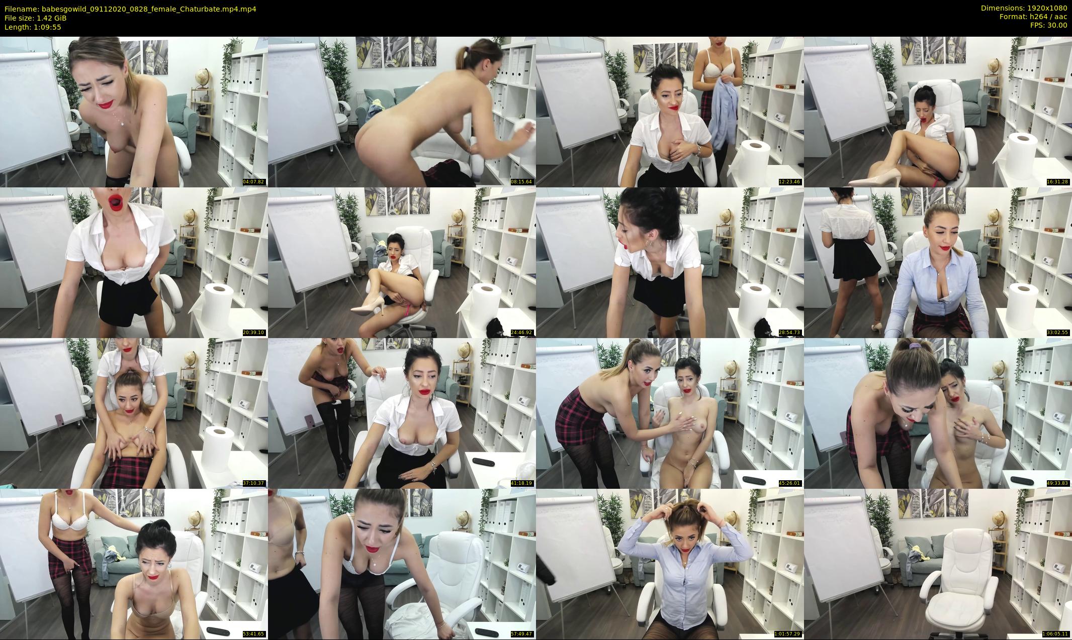 babesgowild — 70 minute Chaturbate couple cam show recording, 1080p, Nov 9, 2020