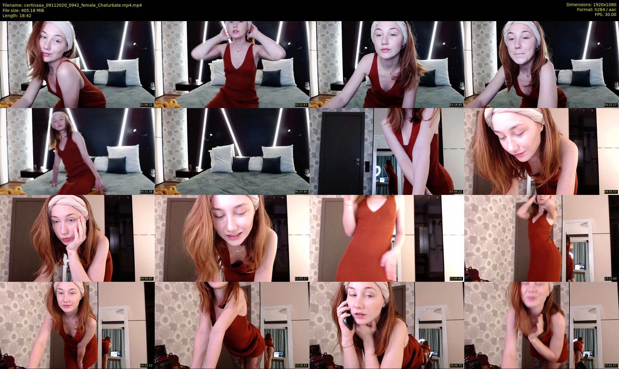 certinaaa — 19 minute Chaturbate female cam show recording, 1080p, Nov 9, 2020