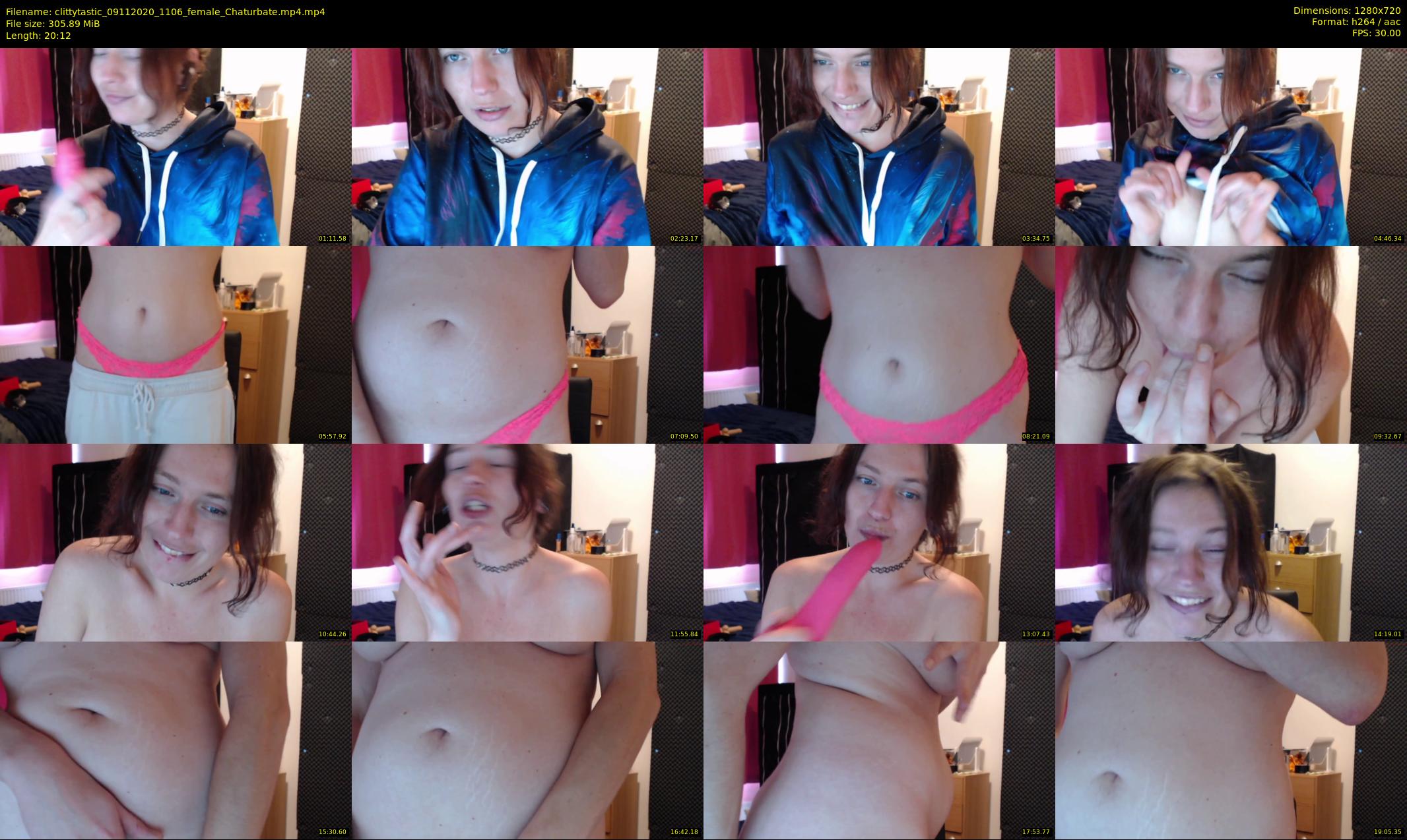 clittytastic — 21 minute Chaturbate female cam show recording, 720p, Nov 9, 2020