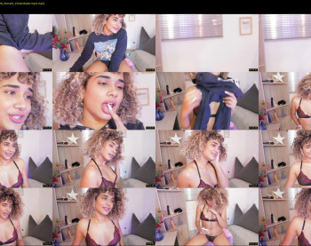 curlydoll1 — 55 minute Chaturbate female cam show recording, 720p, Nov 10, 2020