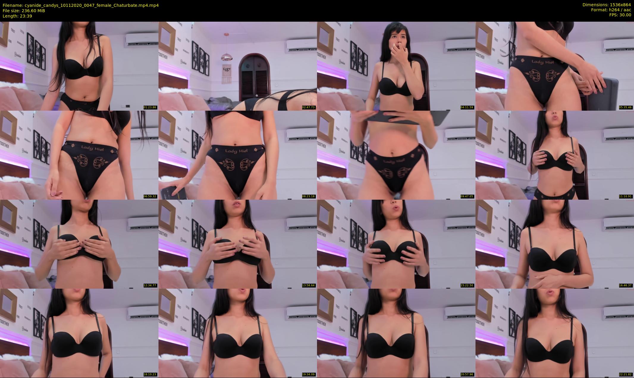 cyanide_candys — 24 minute Chaturbate female cam show recording, 720p, Nov 10, 2020