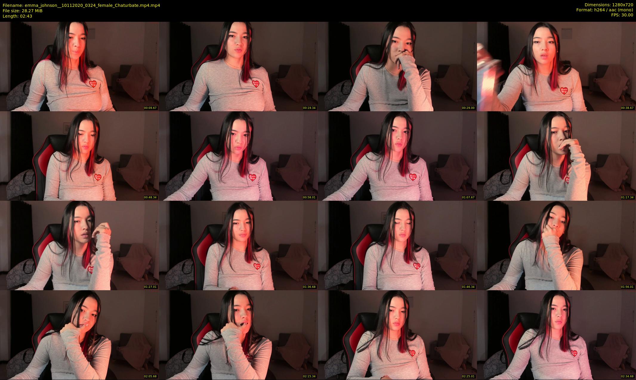 emma_johnson_ — 3 minute Chaturbate female cam show recording, 720p, Nov 10, 2020