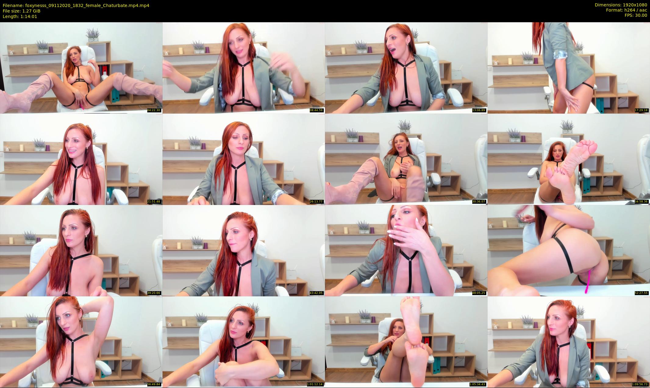 foxynesss — 75 minute Chaturbate female cam show recording, 1080p, Nov 9, 2020