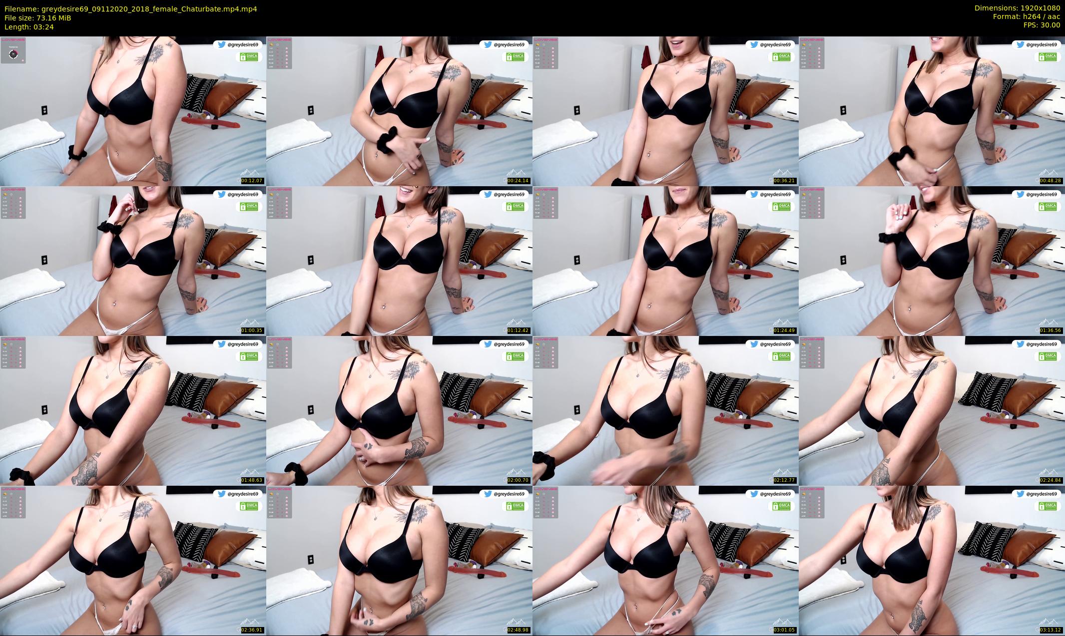 greydesire69 — 4 minute Chaturbate female cam show recording, 1080p, Nov 9, 2020