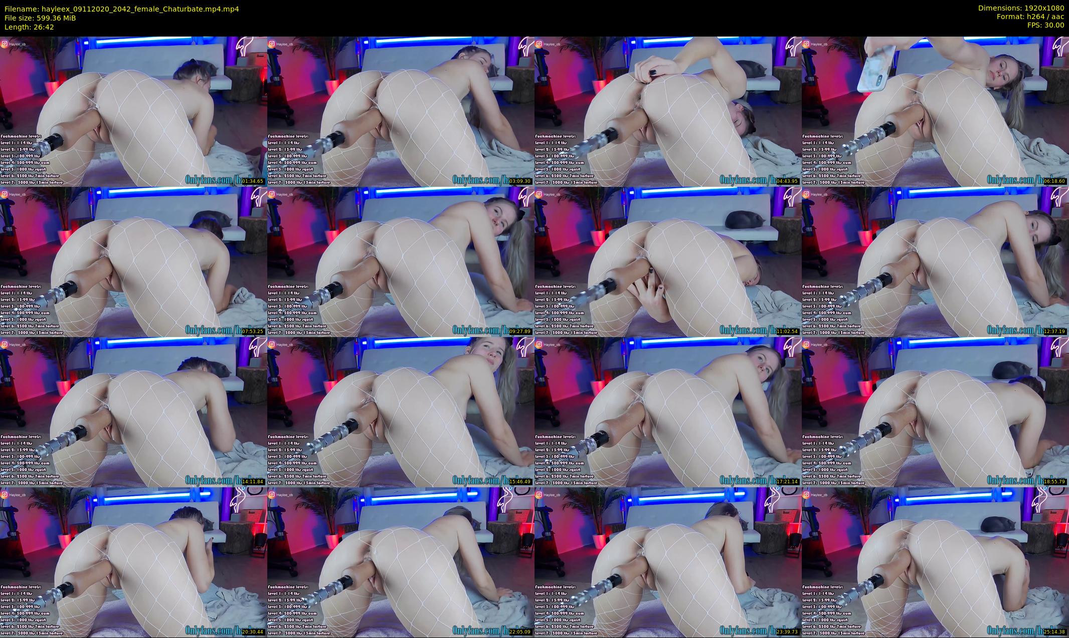 hayleex — 27 minute Chaturbate female cam show recording, 1080p, Nov 9, 2020