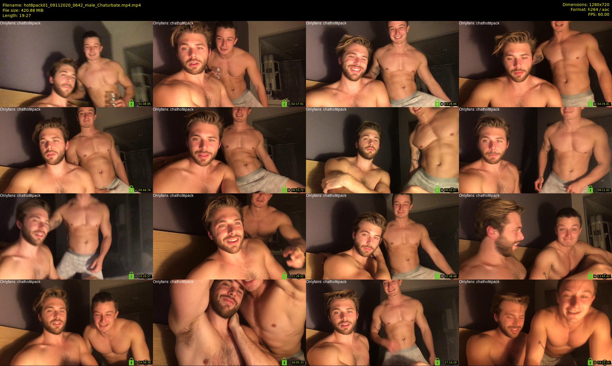 hot8pack01 — 20 minute Chaturbate male cam show recording, 720p, Nov 9, 2020