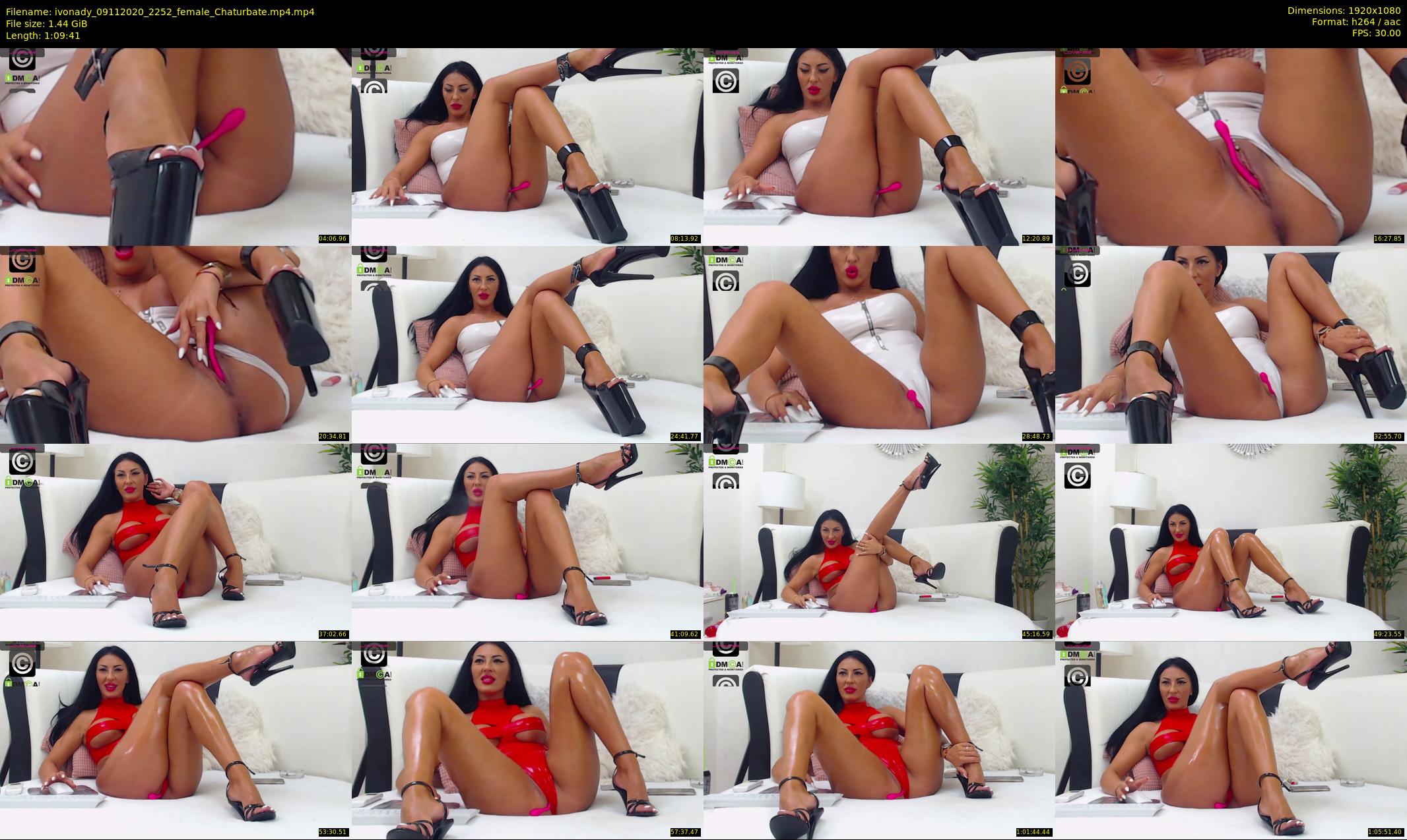 ivonady — 70 minute Chaturbate female cam show recording, 1080p, Nov 9, 2020