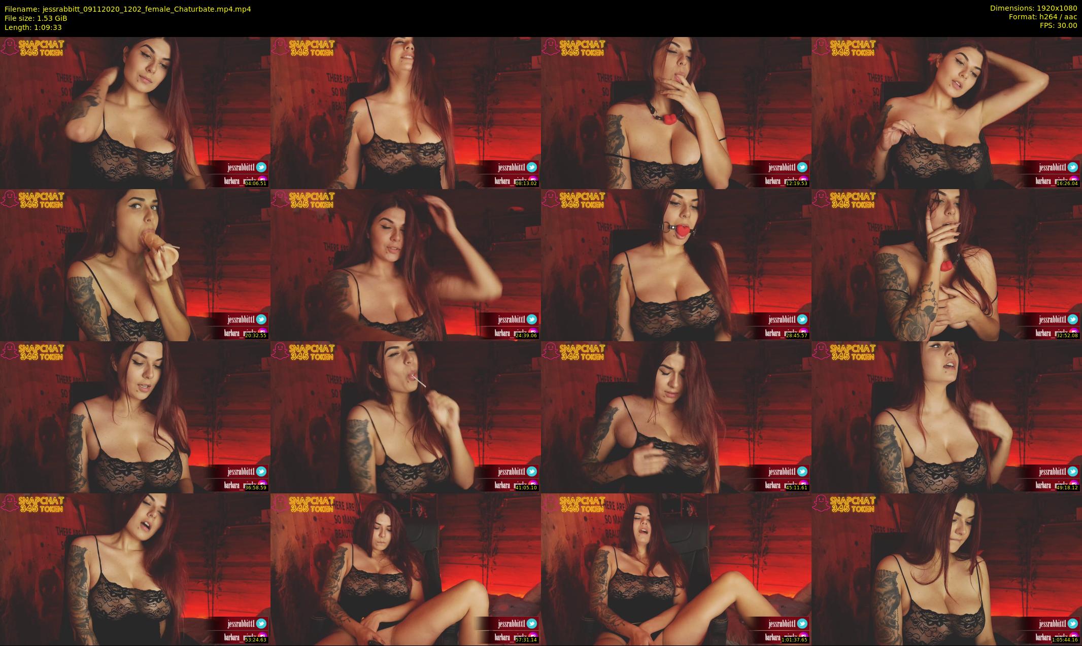 jessrabbitt — 70 minute Chaturbate female cam show recording, 1080p, Nov 9, 2020