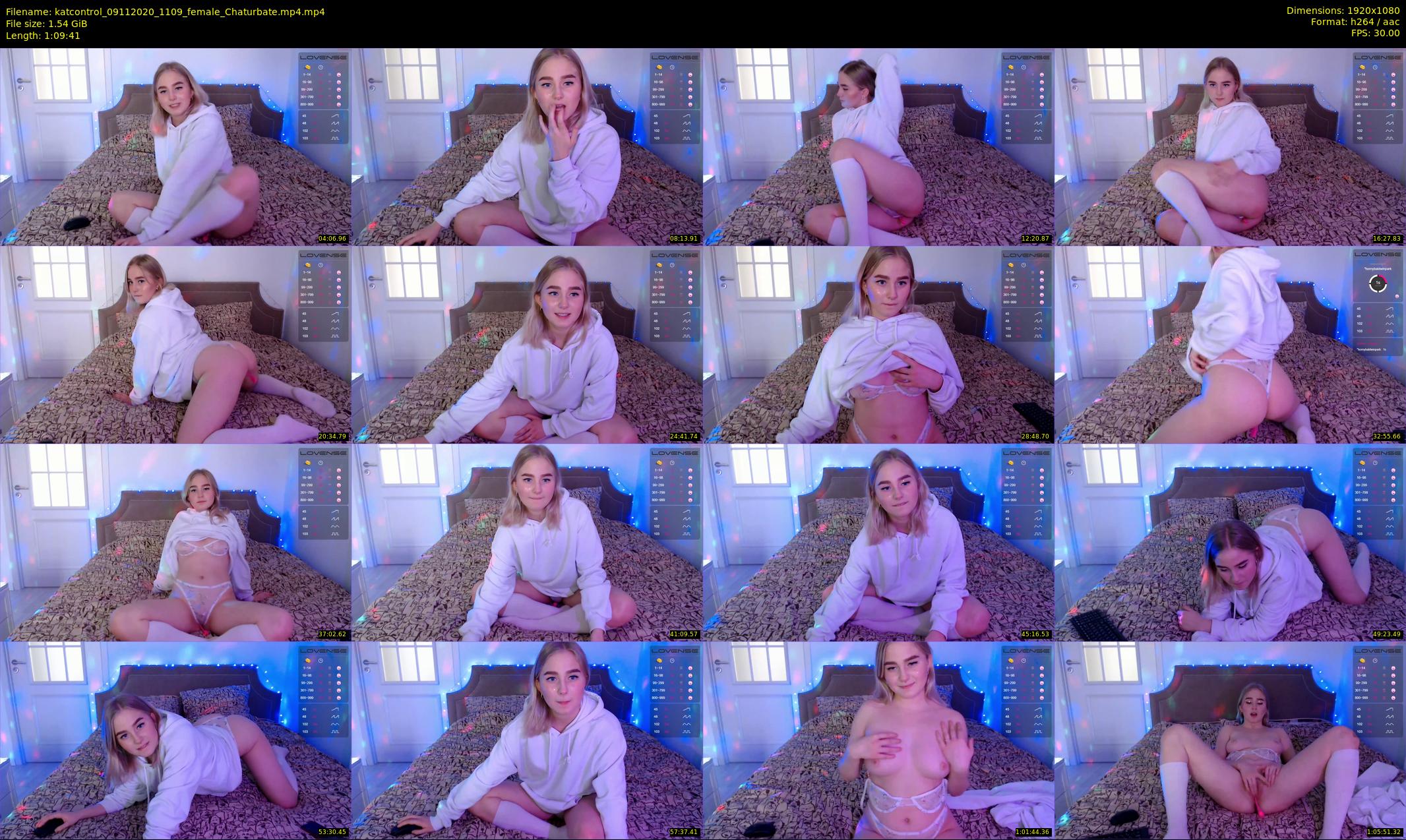 katcontrol — 70 minute Chaturbate female cam show recording, 1080p, Nov 9, 2020