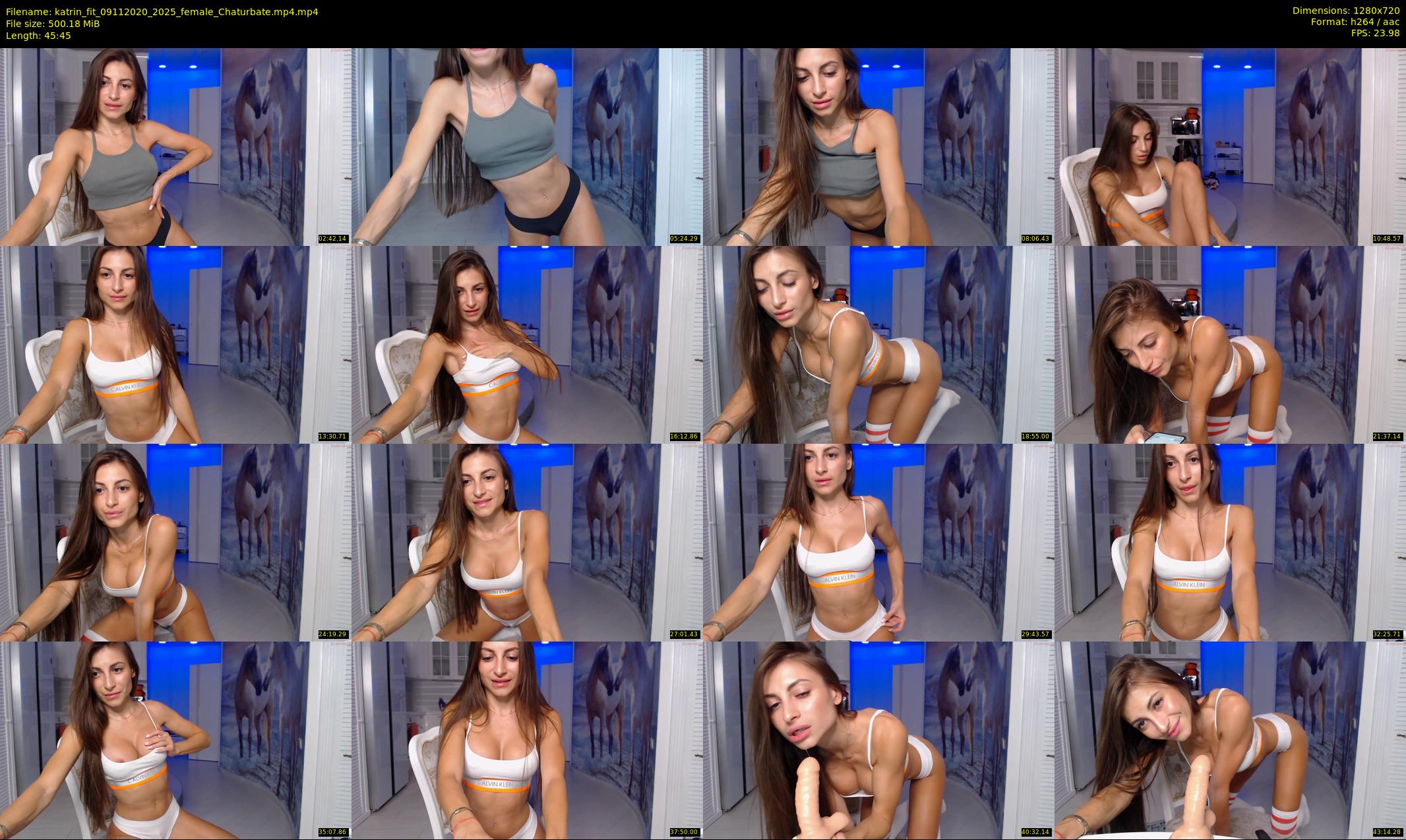 katrin_fit — 46 minute Chaturbate female cam show recording, 720p, Nov 9, 2020