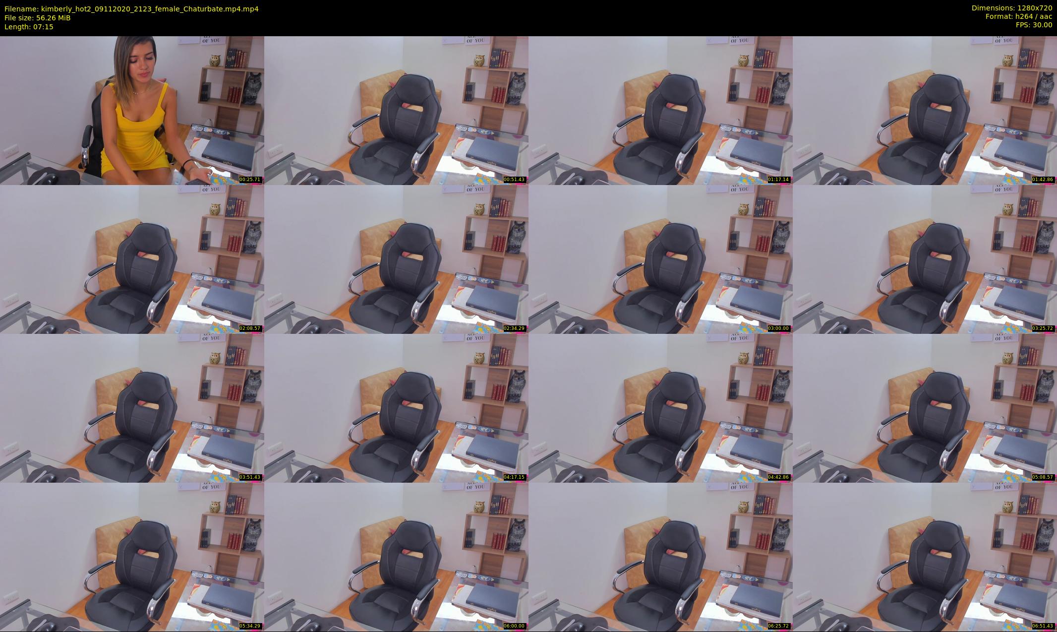 kimberly_hot2 — 8 minute Chaturbate female cam show recording, 720p, Nov 9, 2020