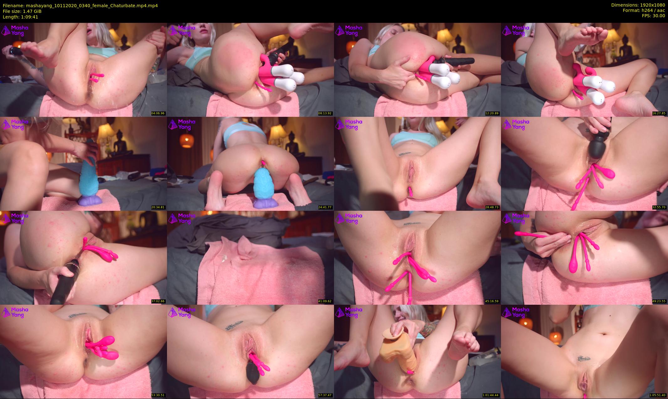 mashayang — 70 minute Chaturbate female cam show recording, 1080p, Nov 10, 2020