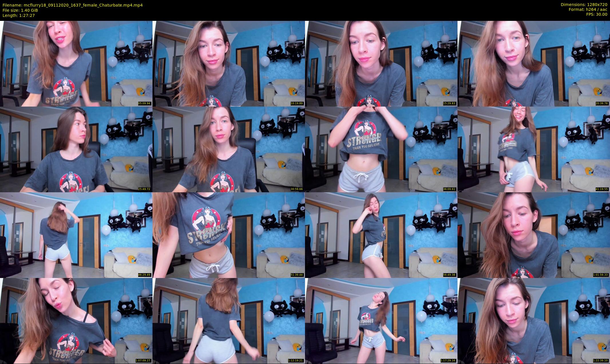 mcflurry18 — 88 minute Chaturbate female cam show recording, 720p, Nov 9, 2020