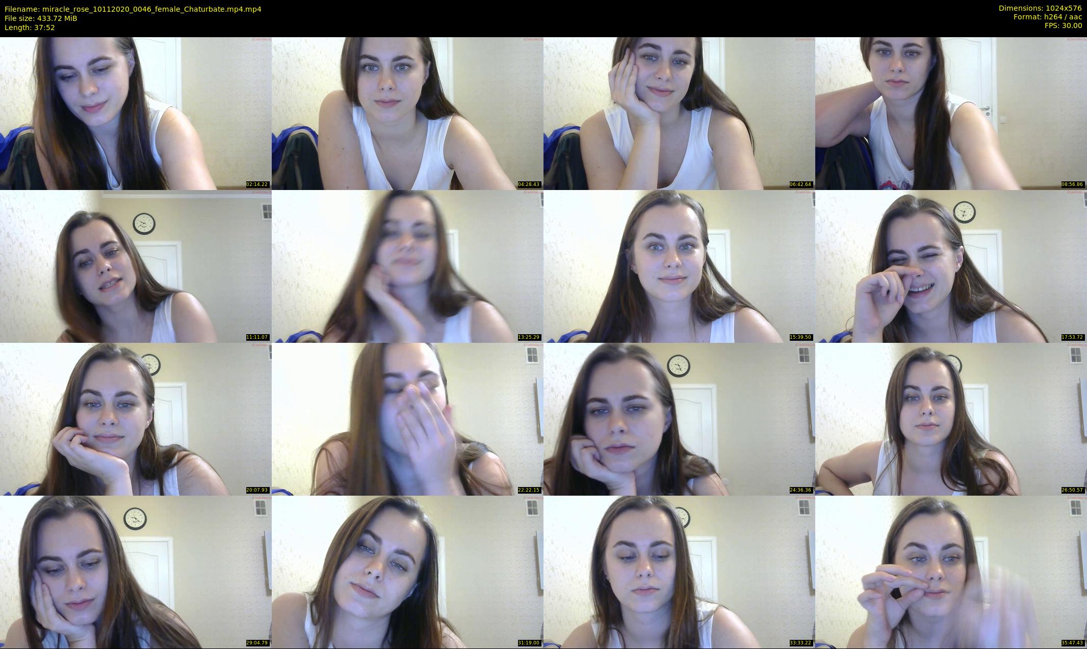 miracle_rose — 38 minute Chaturbate female cam show recording, 480p, Nov 10, 2020