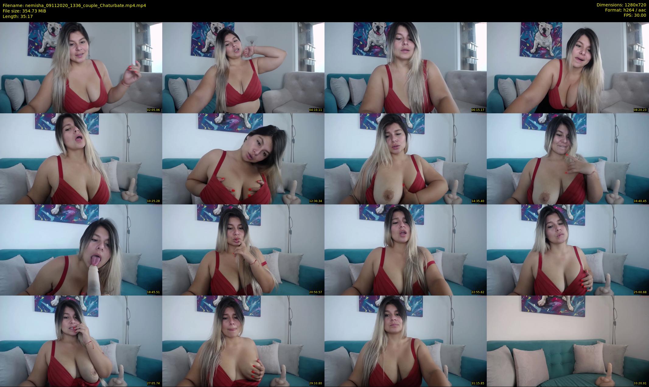 nemisha — 36 minute Chaturbate female cam show recording, 720p, Nov 9, 2020