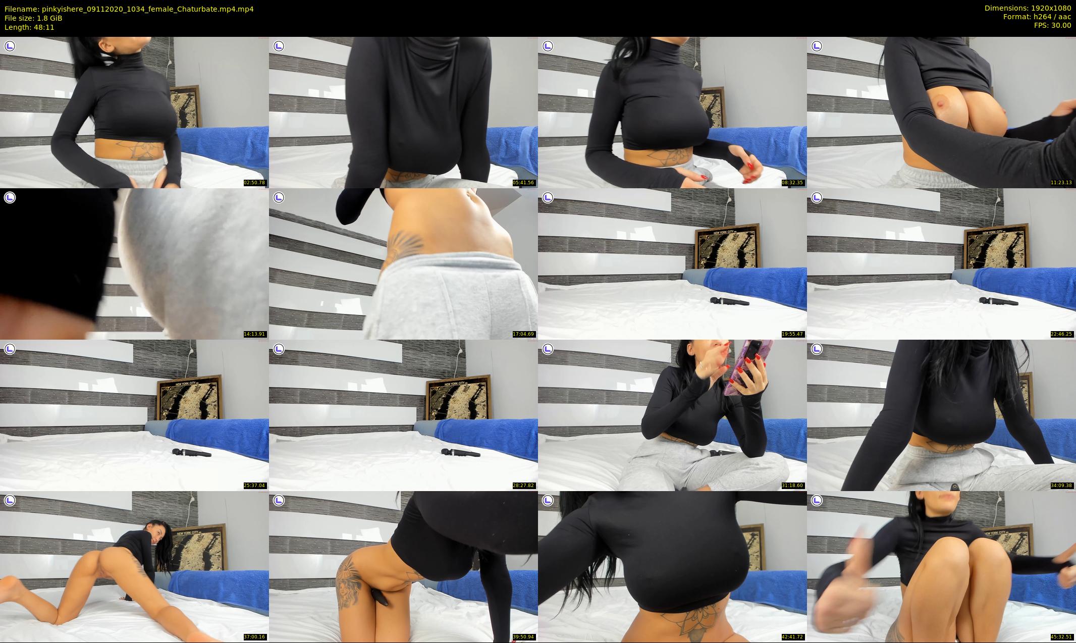 pinkyishere — 49 minute Chaturbate female cam show recording, 1080p, Nov 9, 2020