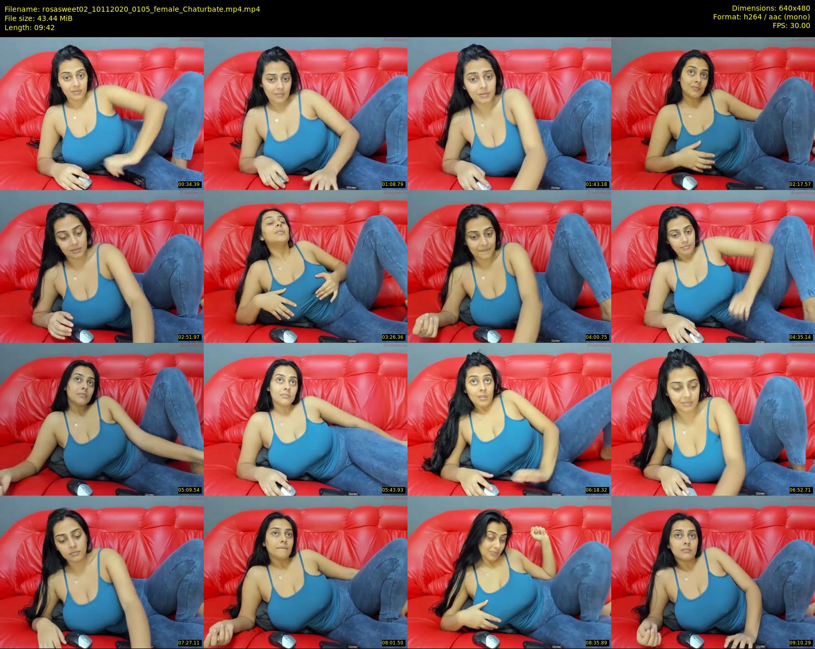 rosasweet02 — 10 minute Chaturbate female cam show recording, 480p, Nov 10, 2020