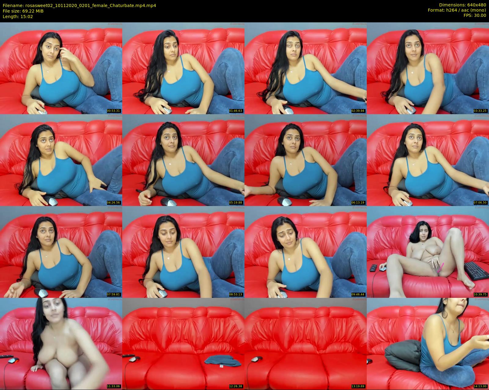 rosasweet02 — 16 minute Chaturbate female cam show recording, 480p, Nov 10, 2020