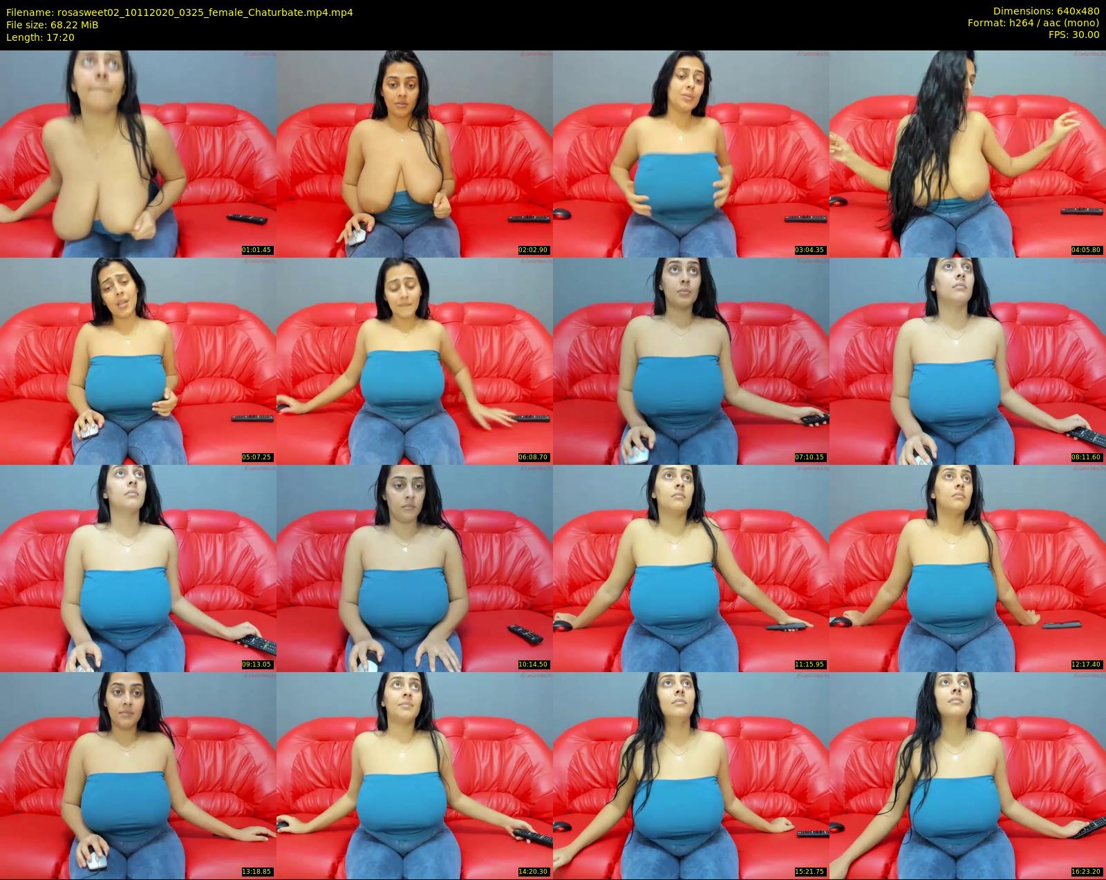 rosasweet02 — 18 minute Chaturbate female cam show recording, 480p, Nov 10, 2020