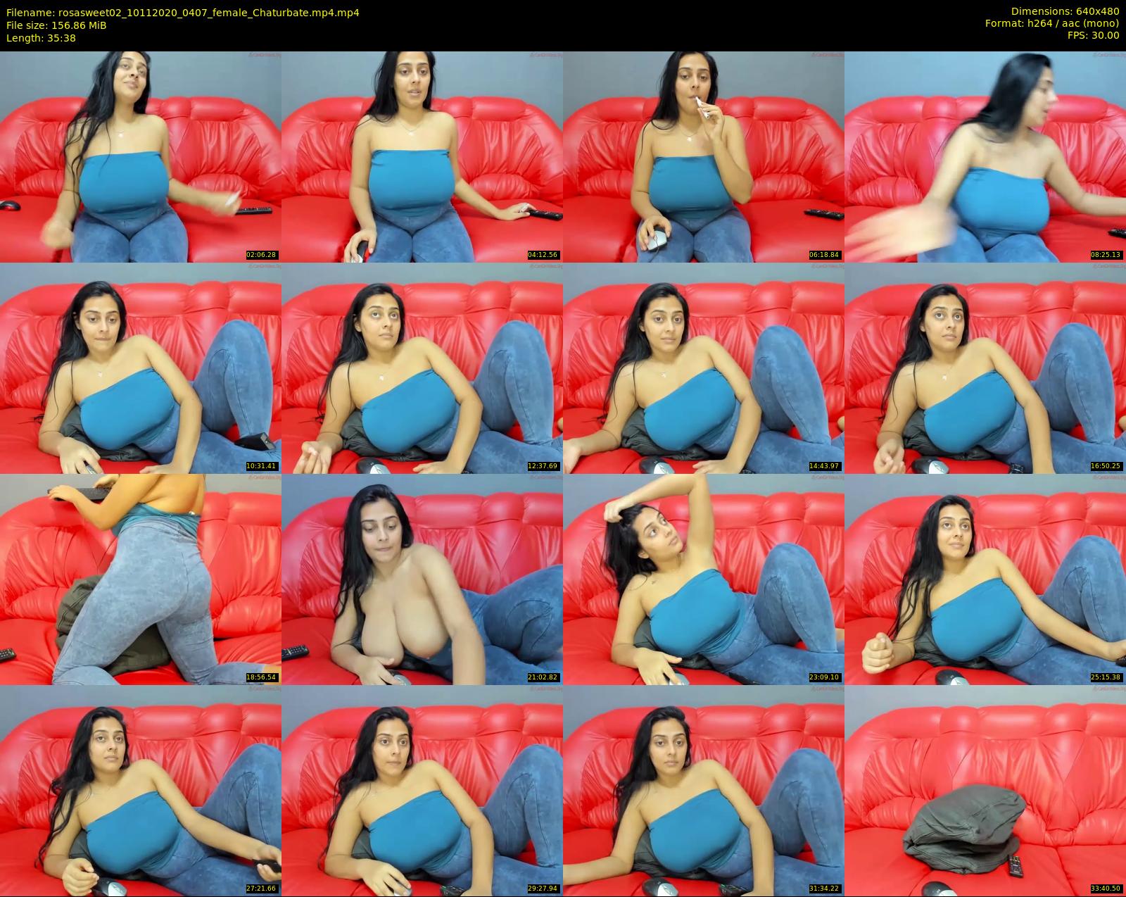rosasweet02 — 36 minute Chaturbate female cam show recording, 480p, Nov 10, 2020
