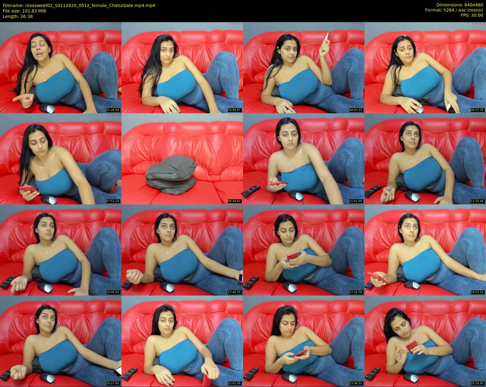 rosasweet02 — 27 minute Chaturbate female cam show recording, 480p, Nov 10, 2020