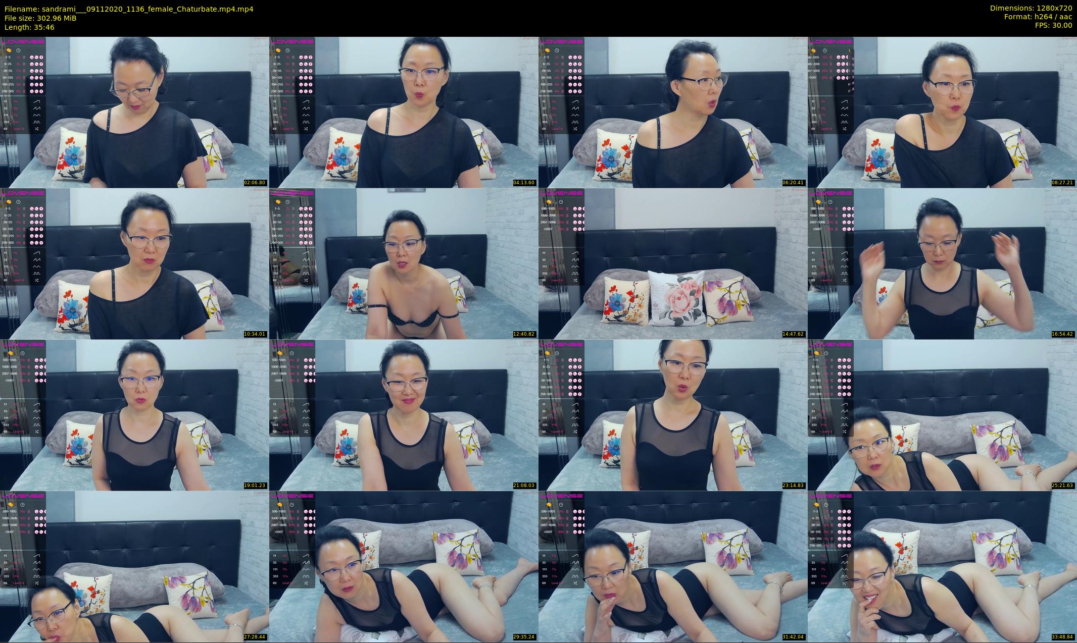 sandrami__ — 36 minute Chaturbate female cam show recording, 720p, Nov 9, 2020