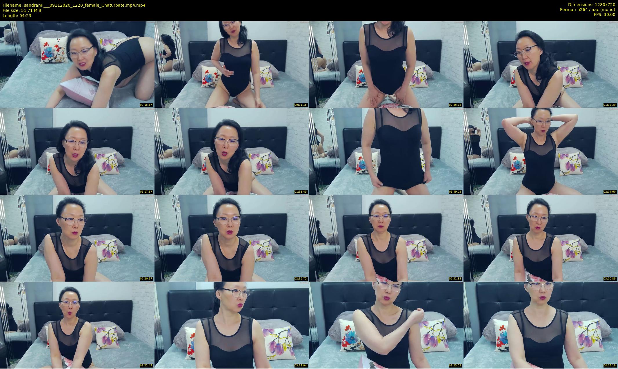 sandrami__ — 5 minute Chaturbate female cam show recording, 720p, Nov 9, 2020