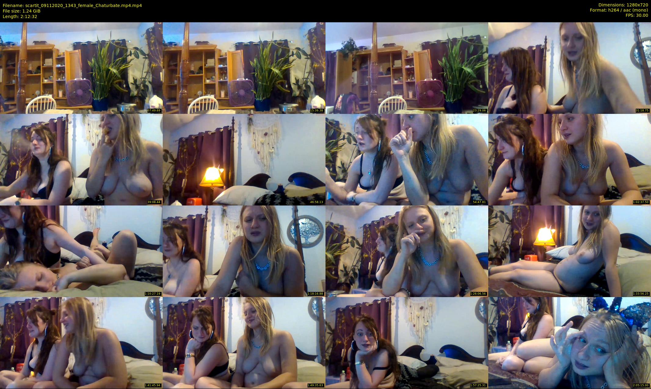 scartit — 133 minute Chaturbate female cam show recording, 720p, Nov 9, 2020