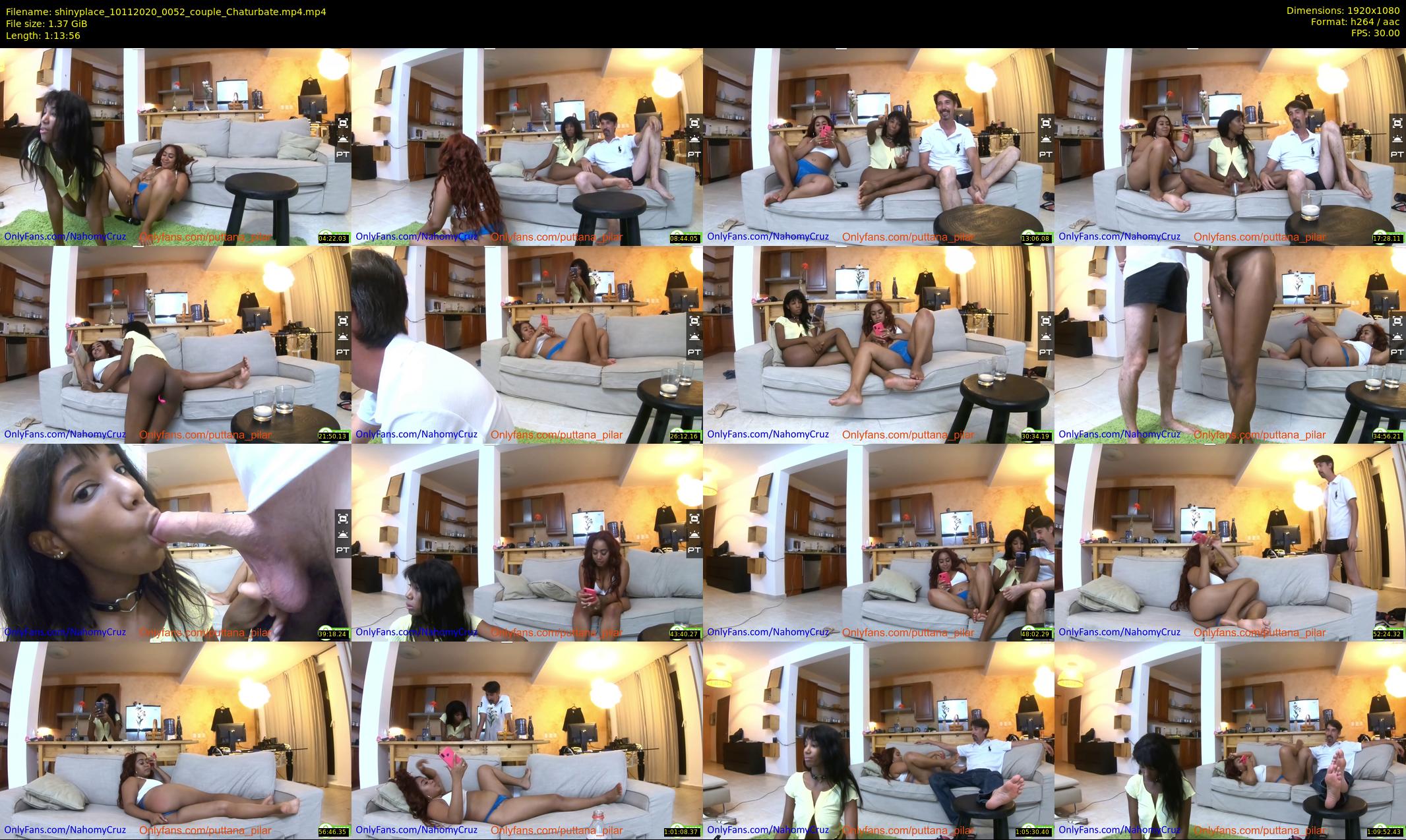 shinyplace — 74 minute Chaturbate couple cam show recording, 1080p, Nov 10, 2020