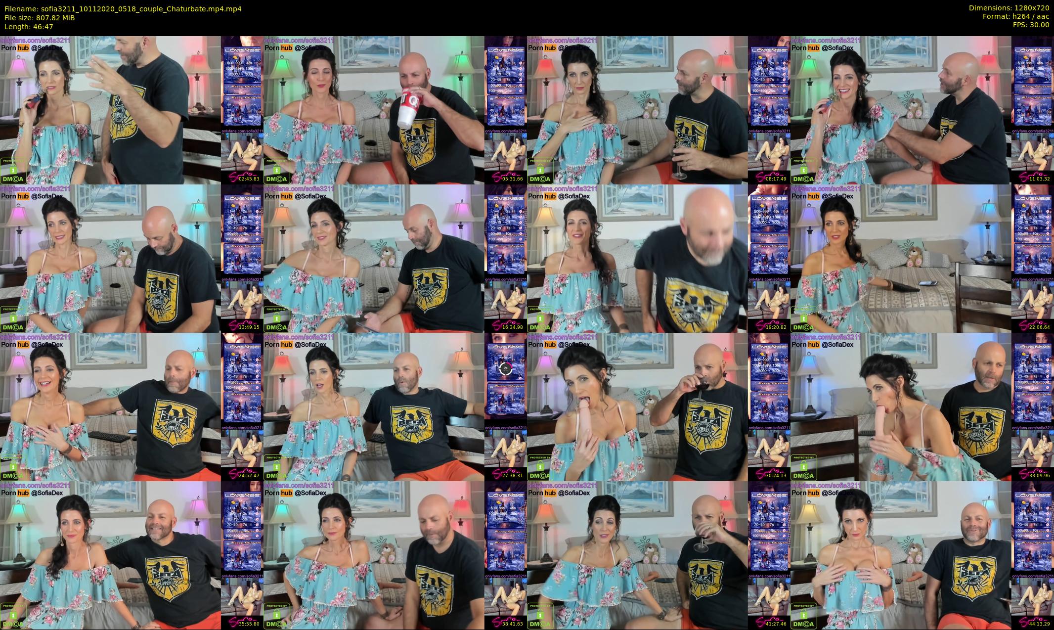 sofia3211 — 47 minute Chaturbate couple cam show recording, 720p, Nov 10, 2020