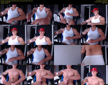 spartacozz — 75 minute Chaturbate male cam show recording, 720p, Nov 9, 2020