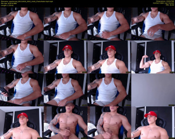 spartacozz — 90 minute Chaturbate male cam show recording, 720p, Nov 9, 2020