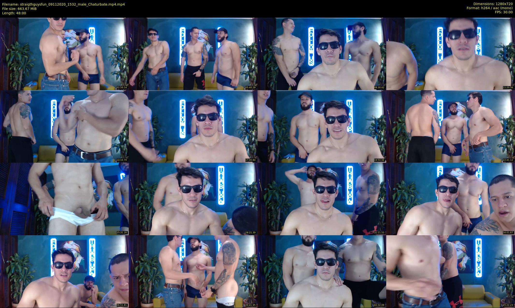 straigthguysfun — 48 minute Chaturbate male cam show recording, 720p, Nov 9, 2020