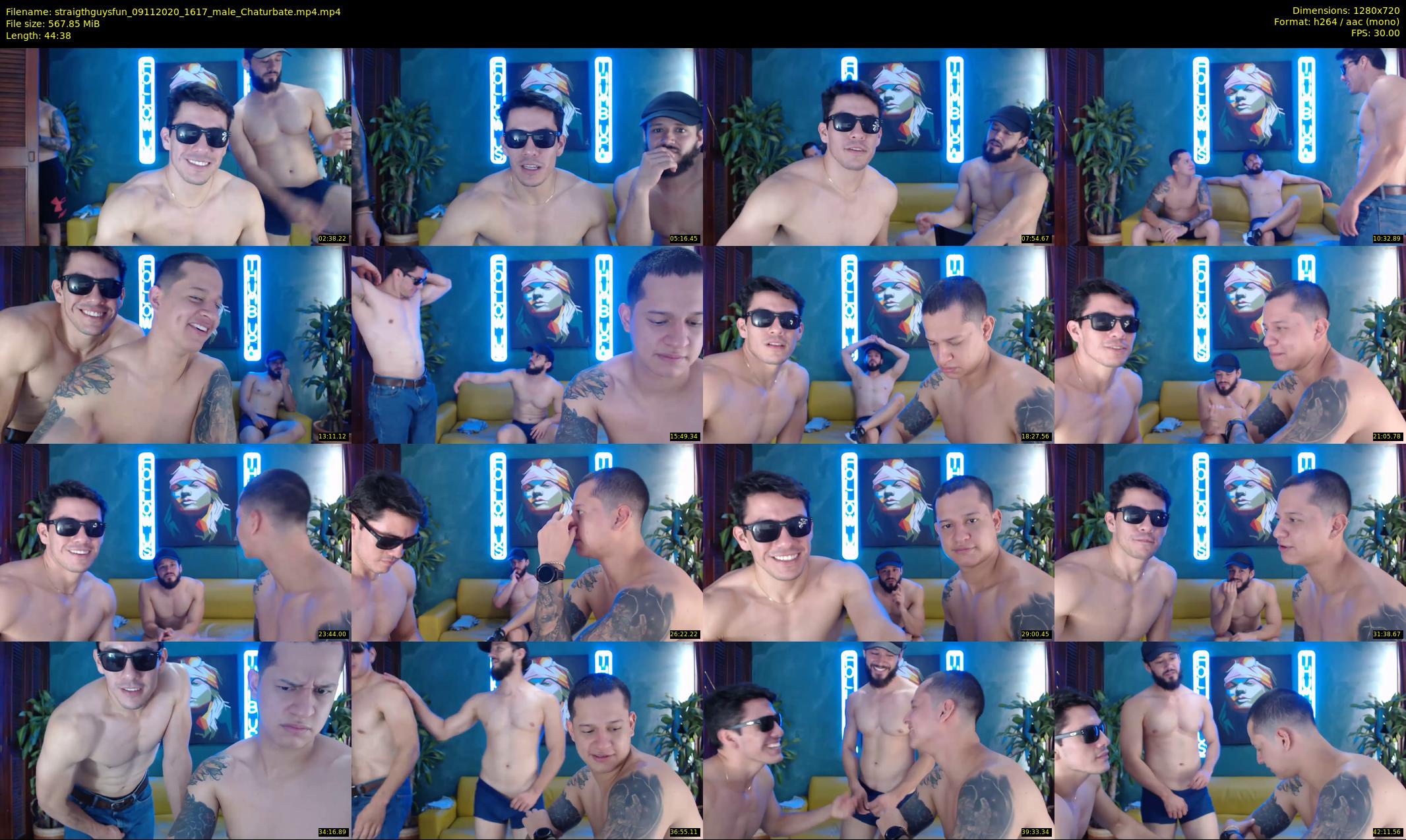 straigthguysfun — 45 minute Chaturbate male cam show recording, 720p, Nov 9, 2020
