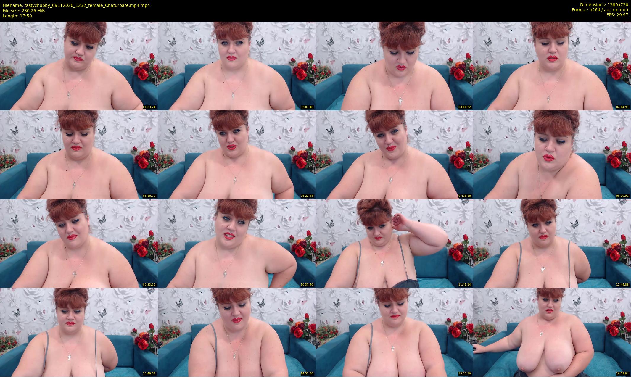 tastychubby — 18 minute Chaturbate female cam show recording, 720p, Nov 9, 2020