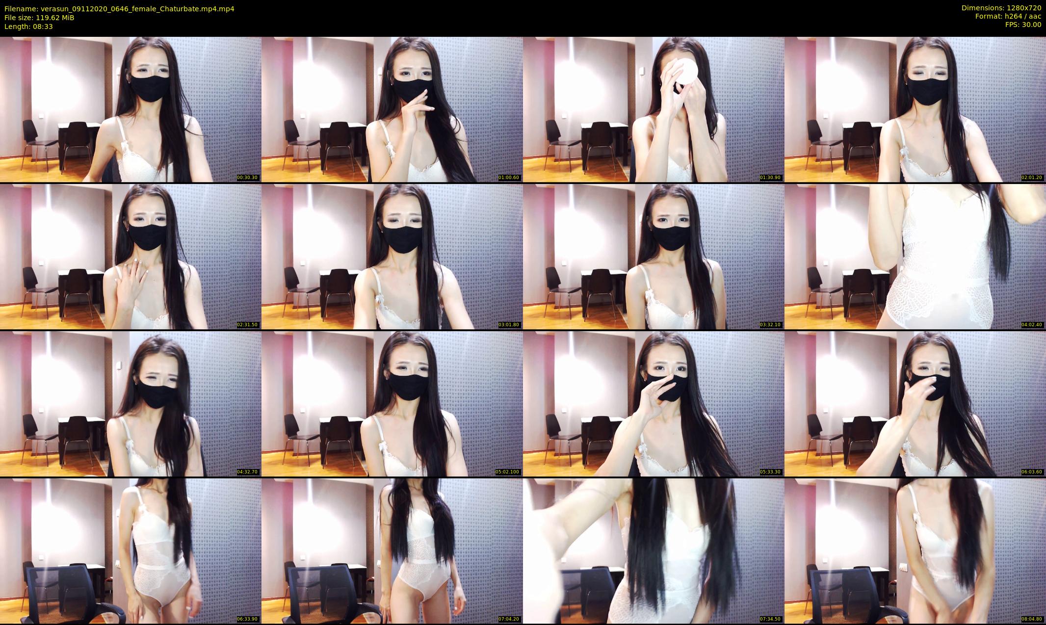 verasun — 9 minute Chaturbate female cam show recording, 720p, Nov 9, 2020