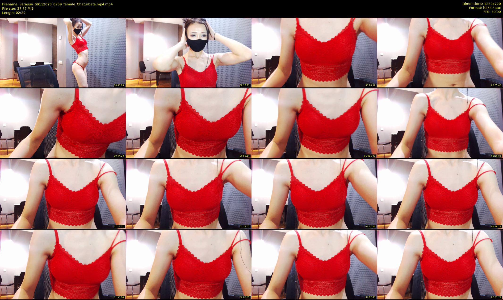 verasun — 3 minute Chaturbate female cam show recording, 720p, Nov 9, 2020