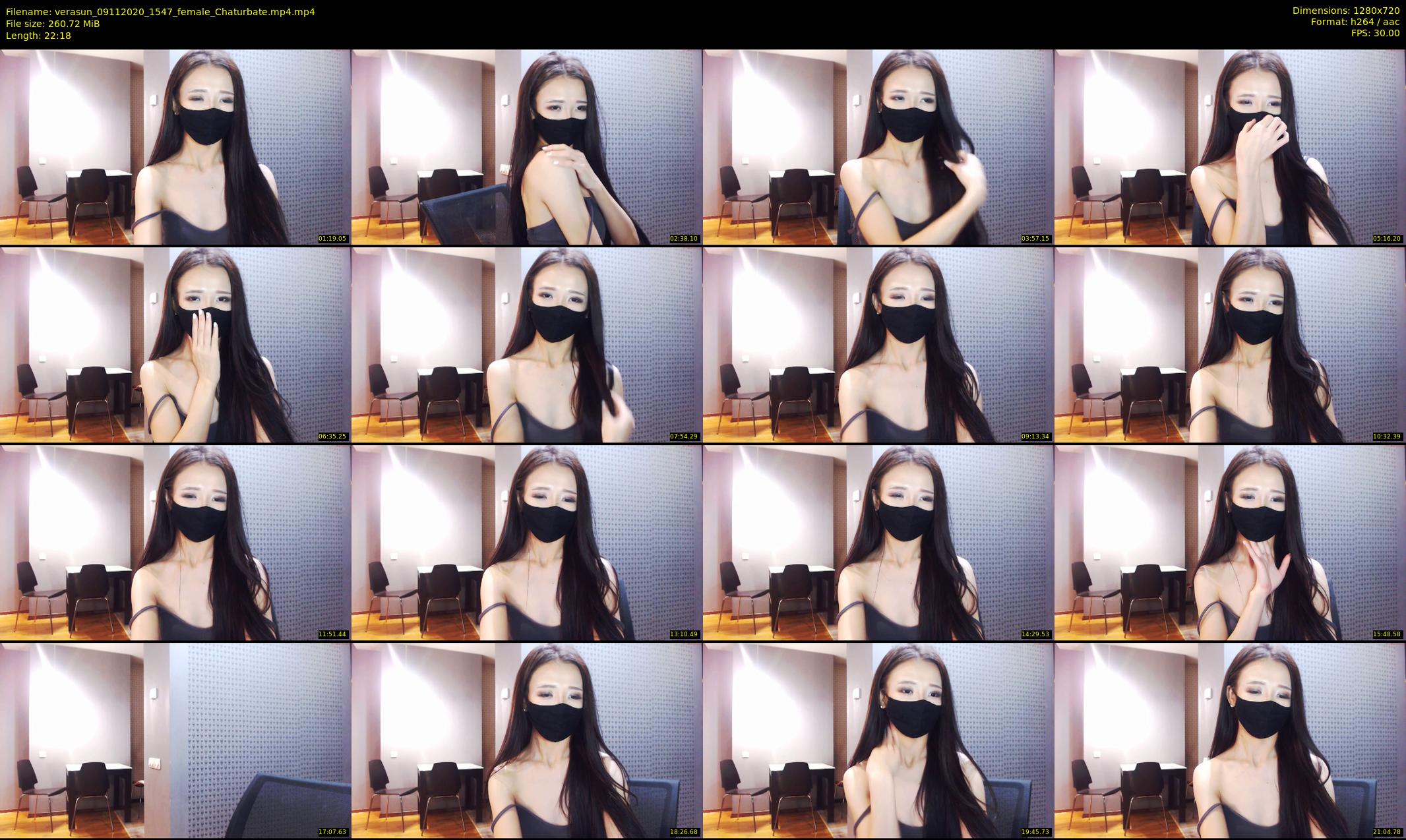 verasun — 23 minute Chaturbate female cam show recording, 720p, Nov 9, 2020