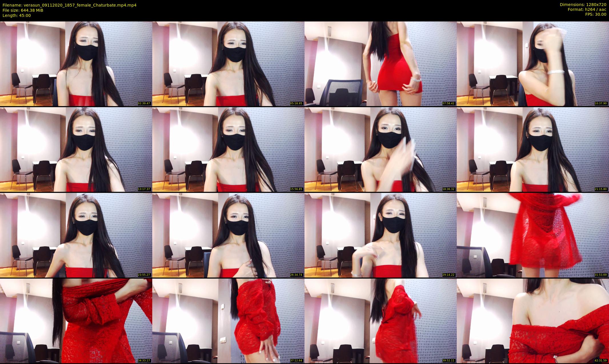 verasun — 45 minute Chaturbate female cam show recording, 720p, Nov 9, 2020
