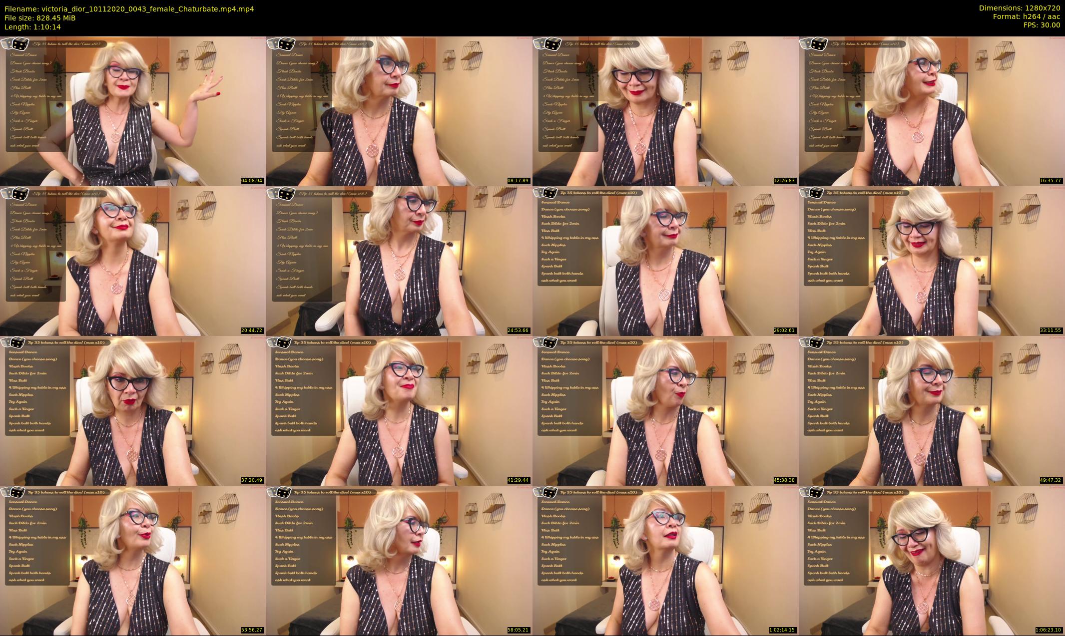 victoria_dior — 71 minute Chaturbate female cam show recording, 720p, Nov 10, 2020