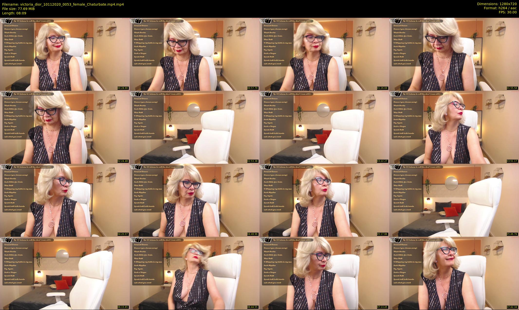 victoria_dior — 9 minute Chaturbate female cam show recording, 720p, Nov 10, 2020