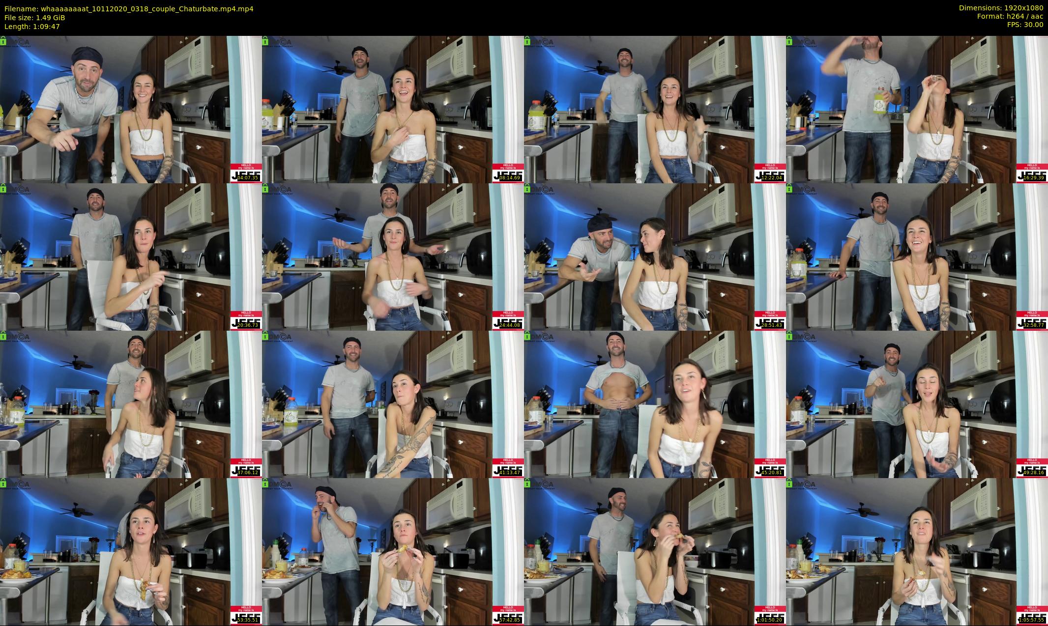 whaaaaaaaat — 70 minute Chaturbate couple cam show recording, 1080p, Nov 10, 2020