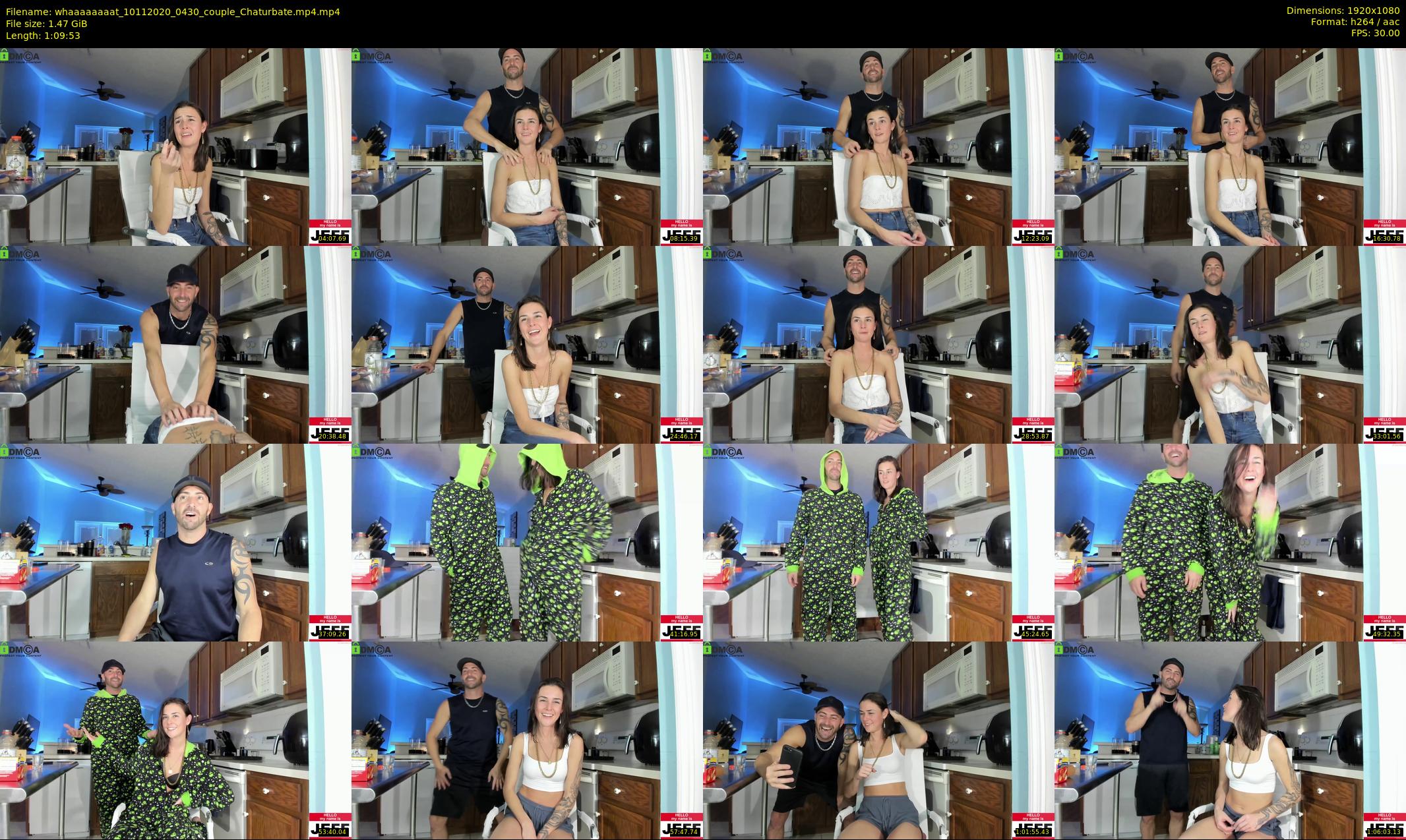 whaaaaaaaat — 70 minute Chaturbate couple cam show recording, 1080p, Nov 10, 2020