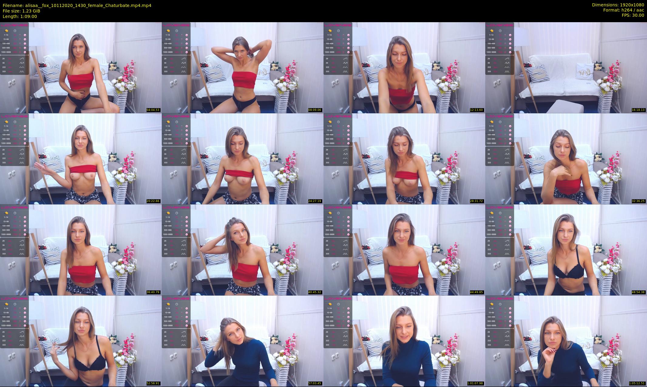 alisaa__fox — 69 minute Chaturbate female cam show recording, 1080p, Nov 10, 2020