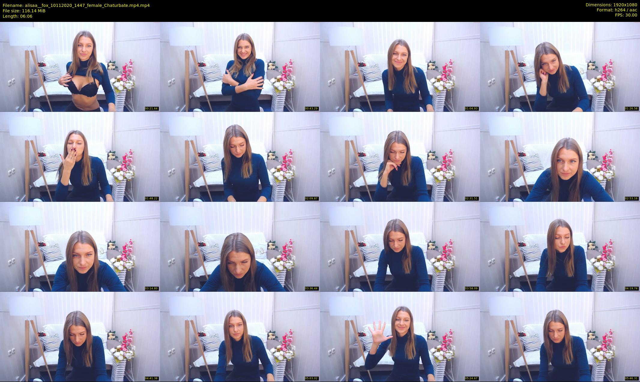 alisaa__fox — 7 minute Chaturbate female cam show recording, 1080p, Nov 10, 2020