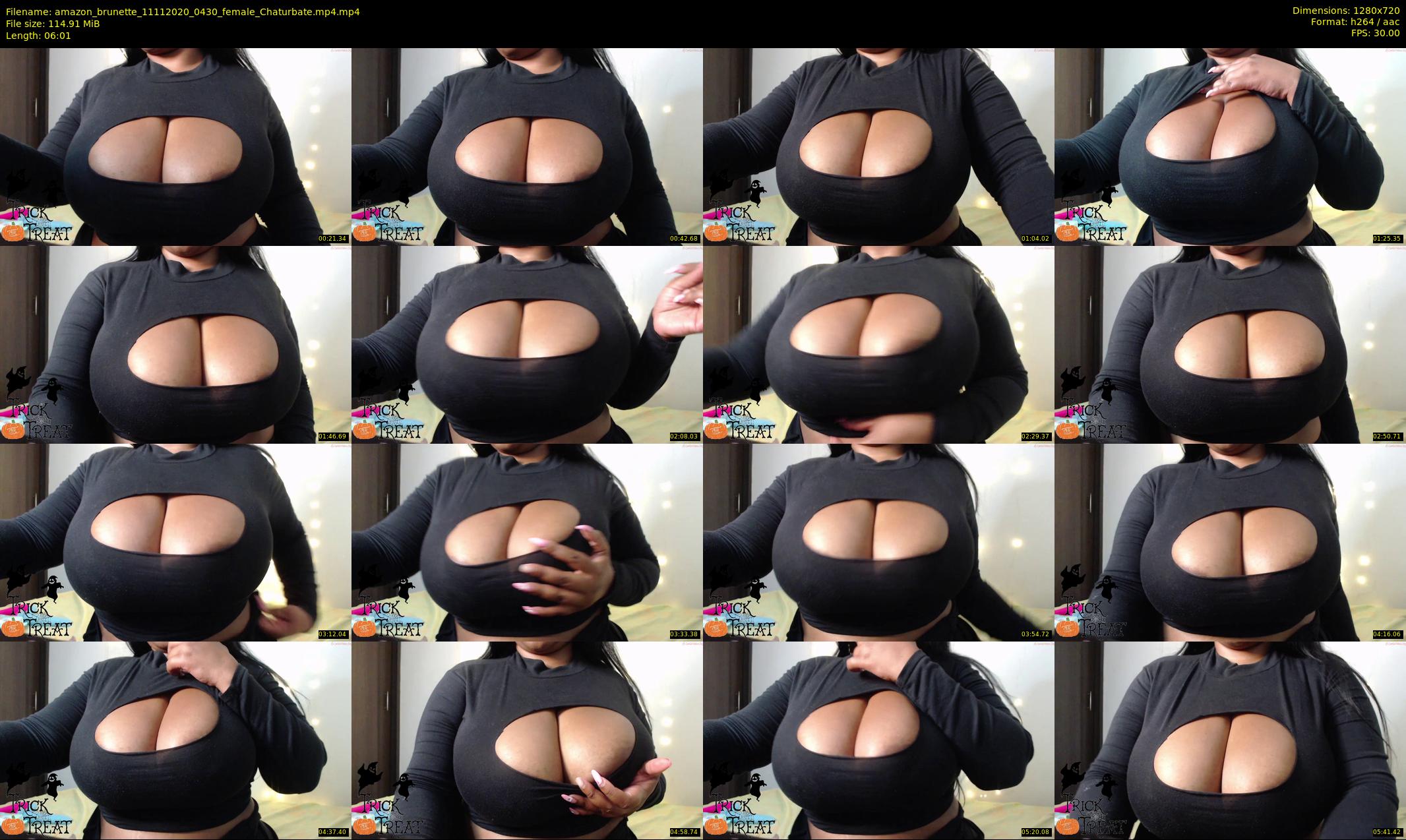 amazon_brunette — 7 minute Chaturbate female cam show recording, 720p, Nov 11, 2020