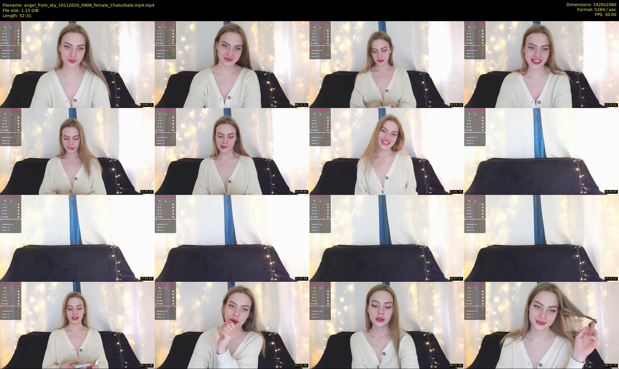 angel_from_sky — 53 minute Chaturbate female cam show recording, 1080p, Nov 10, 2020