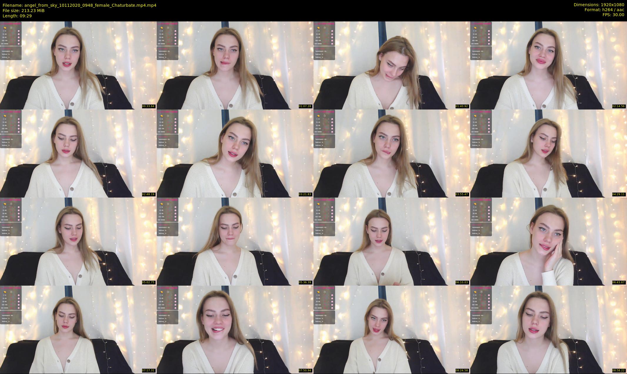 angel_from_sky — 10 minute Chaturbate female cam show recording, 1080p, Nov 10, 2020