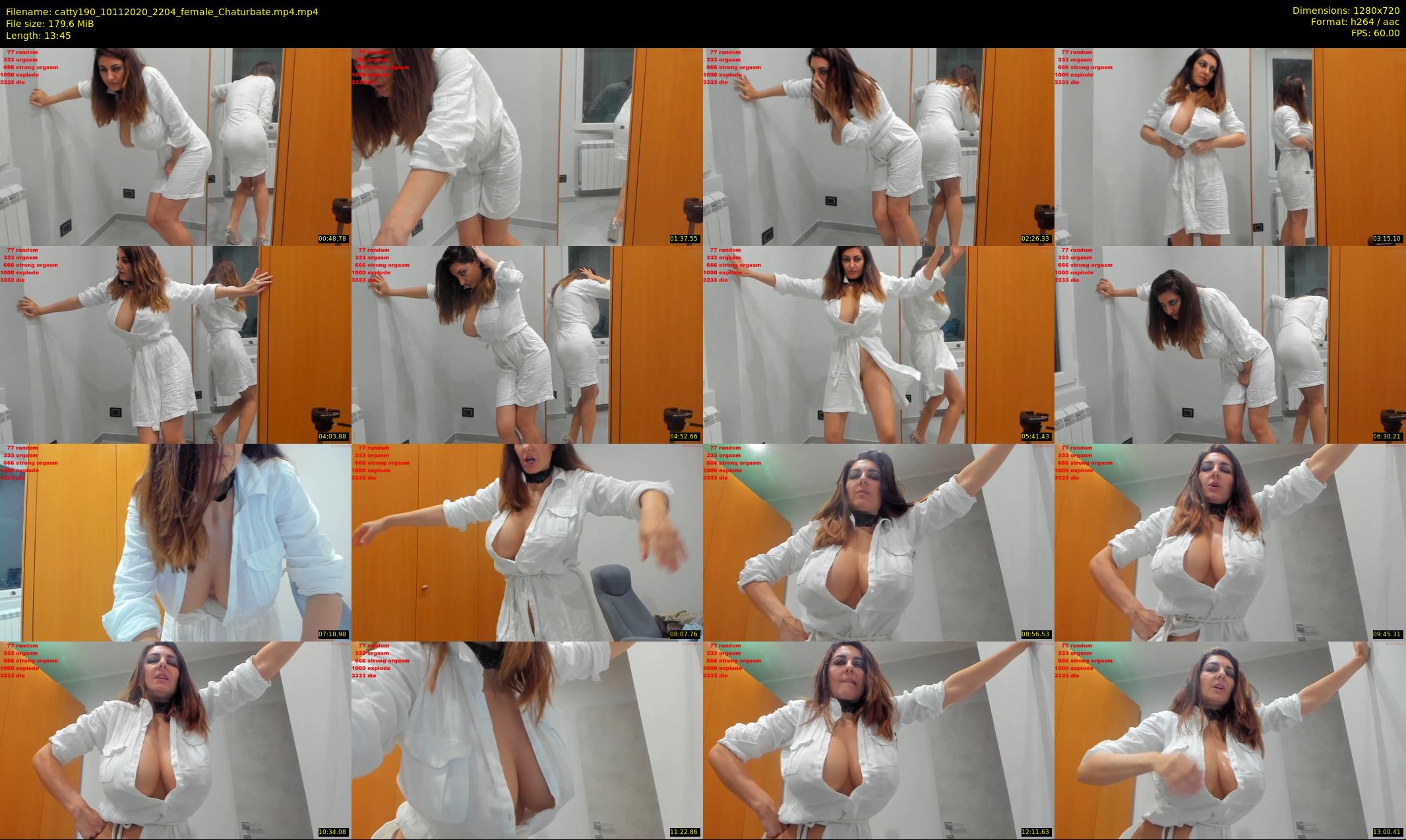 catty190 — 14 minute Chaturbate female cam show recording, 720p, Nov 10, 2020
