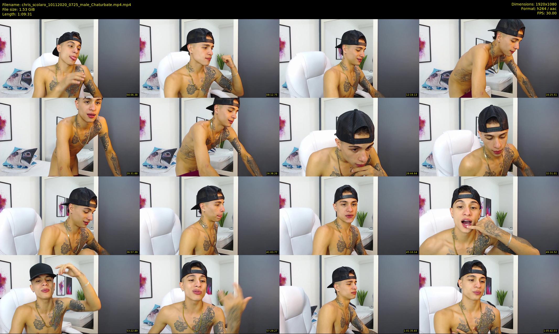 chris_scolaro — 70 minute Chaturbate male cam show recording, 1080p, Nov 10, 2020